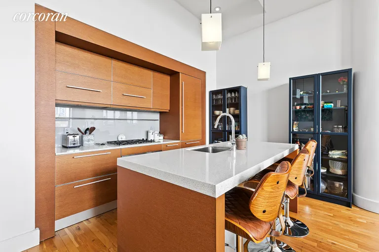 New York City Real Estate | View 360 Furman Street, 911 | Open Kitchen | View 3