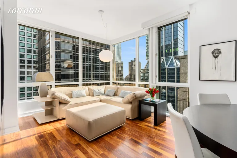 New York City Real Estate | View 60 East 55th Street, 35A | 1 Bed, 1 Bath | View 1