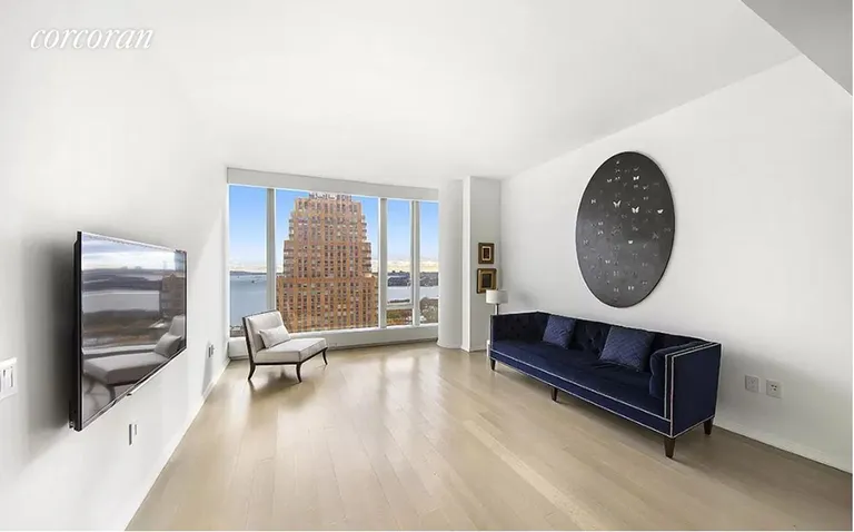 New York City Real Estate | View 50 West Street, 27C | 1 Bed, 1 Bath | View 1