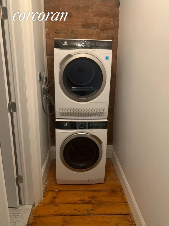 New York City Real Estate | View 46 1st Place, 1 | Laundry Room in Apt | View 9