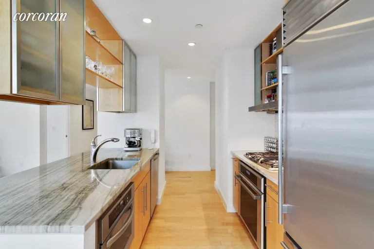 New York City Real Estate | View 1 NORTHSIDE PIERS, 4G | Kitchen | View 2