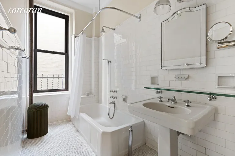 New York City Real Estate | View 271 Central Park West, 4W | Master Bathroom | View 8
