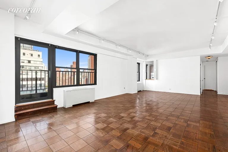 New York City Real Estate | View 225 East 57th Street, 21D | Living Room | View 2