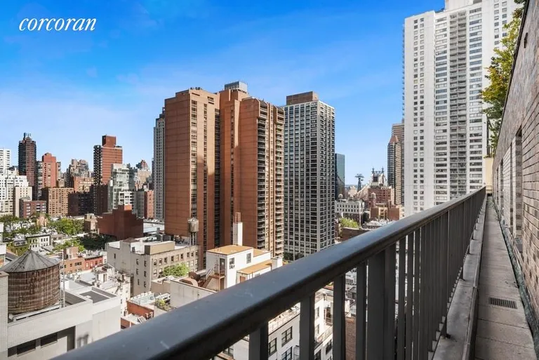 New York City Real Estate | View 225 East 57th Street, 21D | Juliet Terrace | View 7