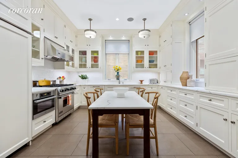 New York City Real Estate | View 20 Prospect Park West | Well appointed eat-in kitchen; top- | View 6