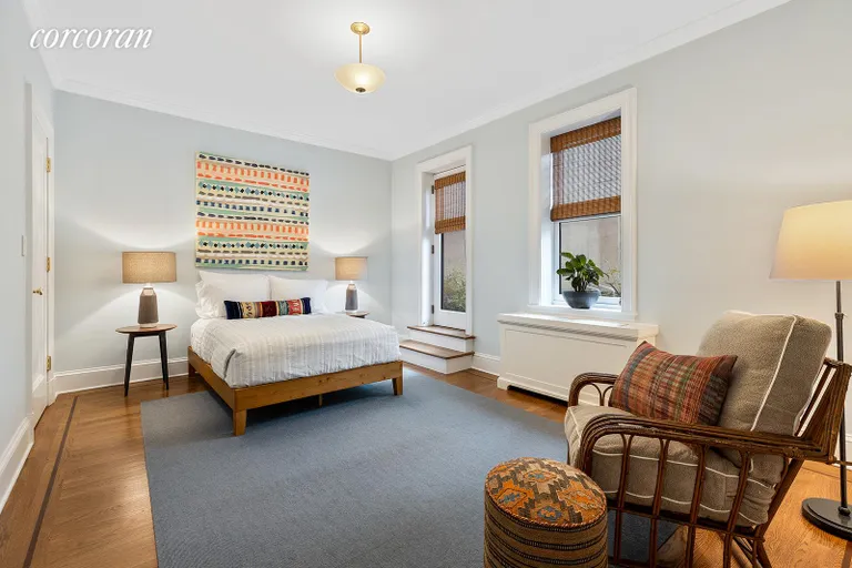 New York City Real Estate | View 20 Prospect Park West | Bedroom with en-suite bath and terr | View 15