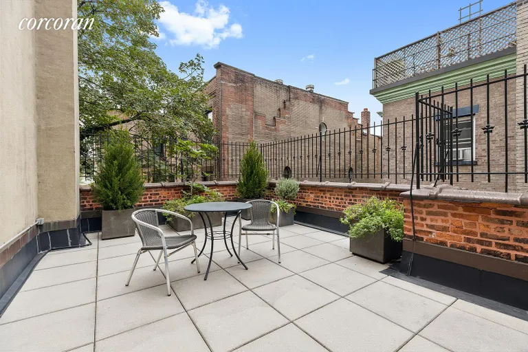 New York City Real Estate | View 20 Prospect Park West | Fourth-floor terrace | View 16