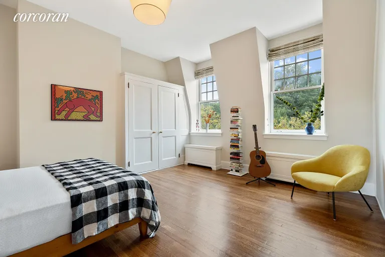 New York City Real Estate | View 20 Prospect Park West | Top-floor bedroom with dormer windo | View 18