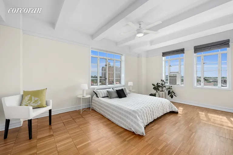 New York City Real Estate | View 118 8th Avenue, 10A | The primary bedroom easily serves a | View 5