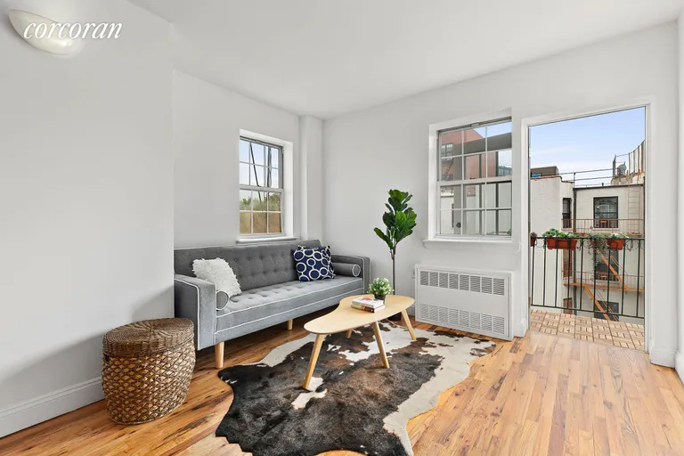 New York City Real Estate | View 1240 Bedford Avenue, 5F | Living Room | View 2