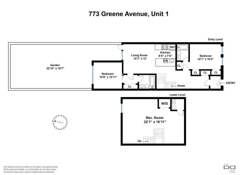 773 Greene Avenue, 1 | floorplan | View 11