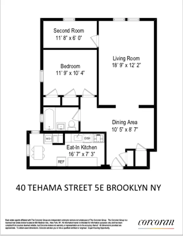 40 Tehama Street, 5E | floorplan | View 10