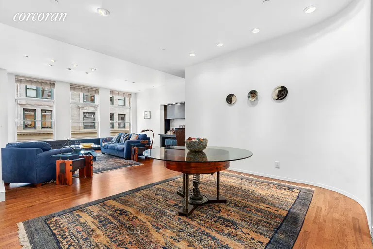 New York City Real Estate | View 74 Fifth Avenue, 3C | Dining Room | View 3