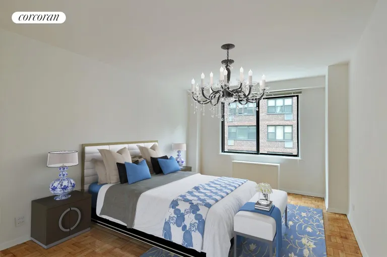 New York City Real Estate | View 345 East 73rd Street, 12A | Bedroom - Renovated | View 6
