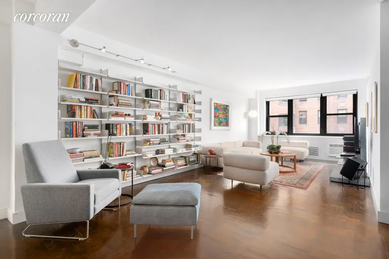 New York City Real Estate | View 11 Riverside Drive, 7WNO | Living Room 1 | View 2