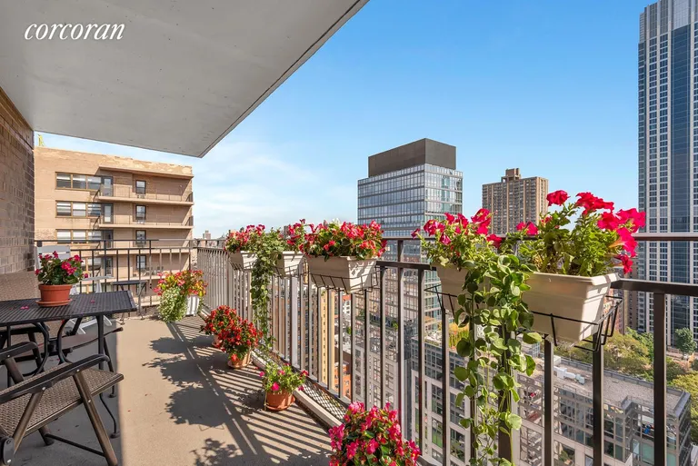 New York City Real Estate | View 185 West End Avenue, 27D | Balcony | View 5