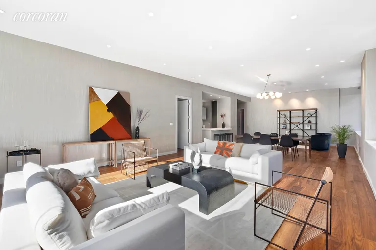 New York City Real Estate | View 252 Seventh Avenue, 6I | Living Room | View 3