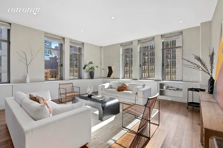 New York City Real Estate | View 252 Seventh Avenue, 6I | Living Room | View 2