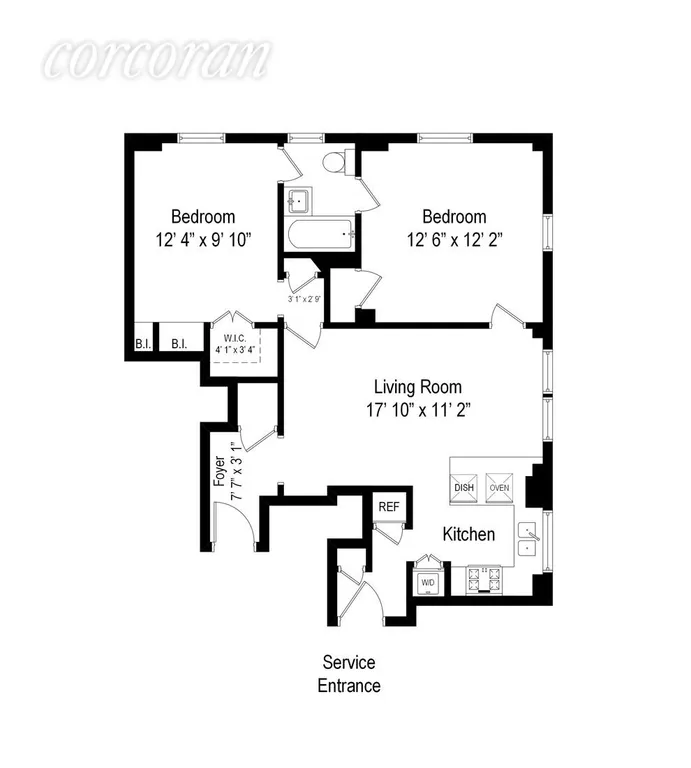 New York City Real Estate | View 4 East 88th Street, 3D | 3D Floor Plan | View 11