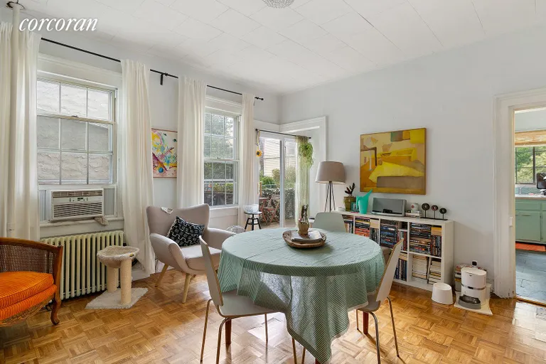New York City Real Estate | View 101 Noble Street | Dining Area | View 3