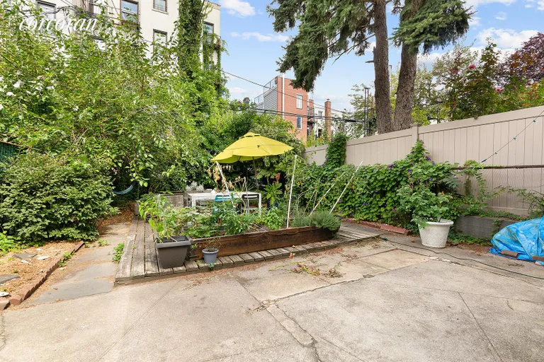New York City Real Estate | View 101 Noble Street | Back yard | View 6