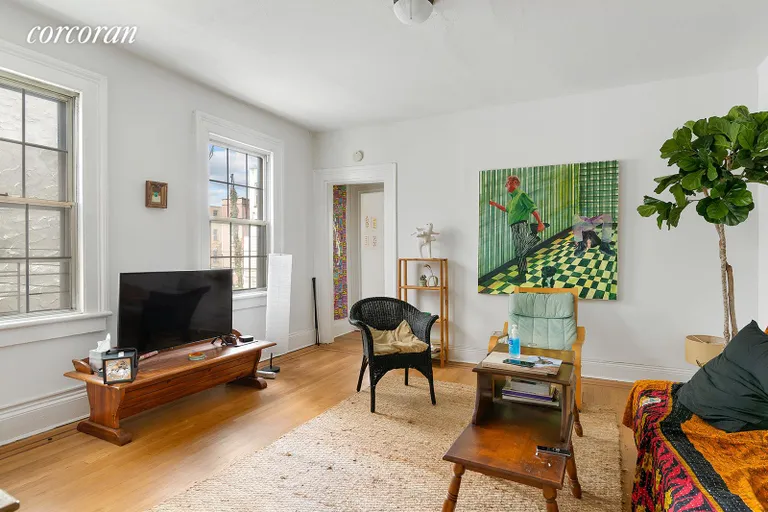 New York City Real Estate | View 101 Noble Street | Living Room | View 4