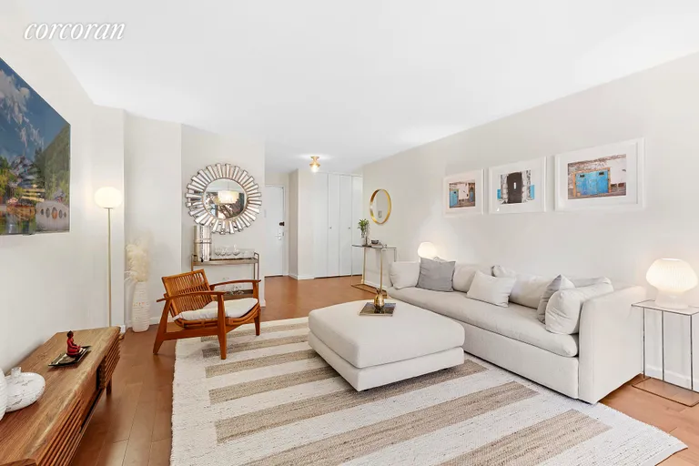 New York City Real Estate | View 444 East 75th Street, 8J | Living Room | View 2