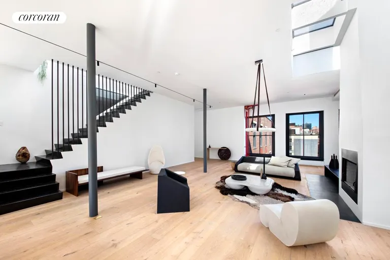 New York City Real Estate | View 39 Lispenard Street, PH | Living Room | View 3