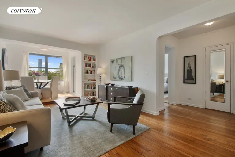 New York City Real Estate | View 425 Central Park West, 6C | Living Room | View 2