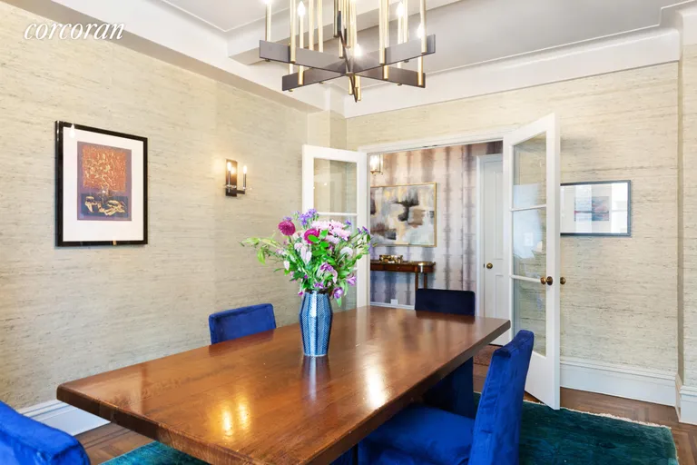 New York City Real Estate | View 130 West 86th Street, 14A | Dining Room for 10+ | View 4