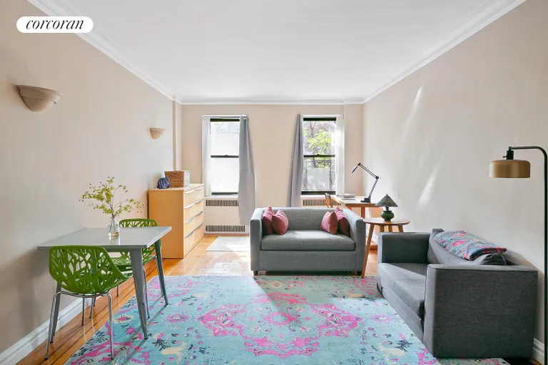 New York City Real Estate | View 210 West 103rd Street, 5G | Living Room | View 2