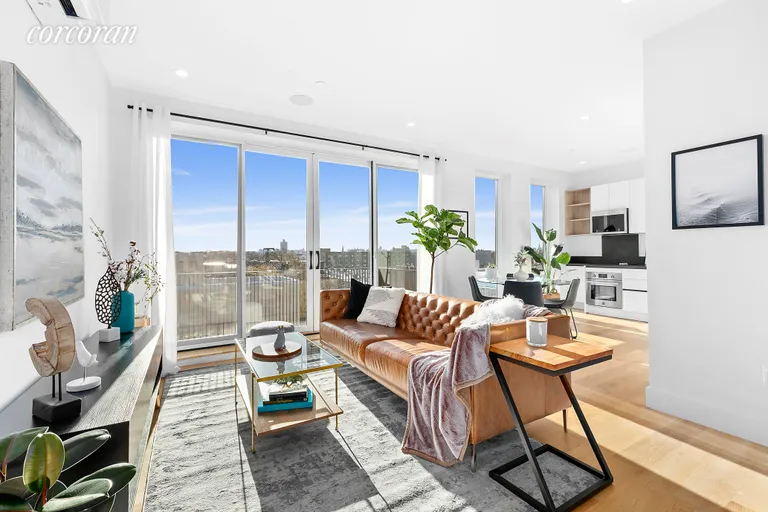 New York City Real Estate | View 1404 Bushwick Avenue, 4R | Living Room | View 7