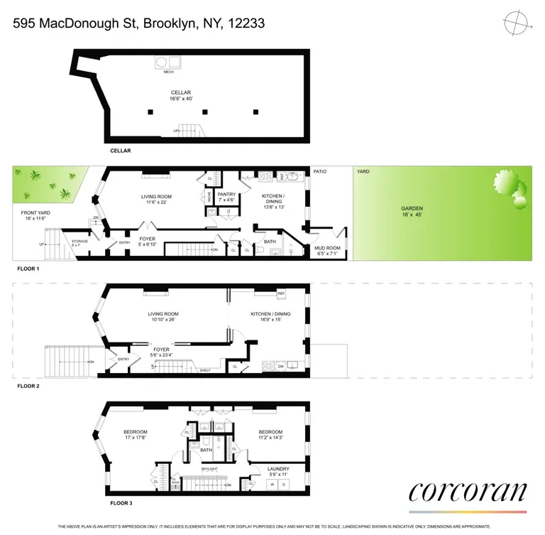 595 Mac Donough Street | floorplan | View 14