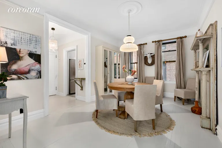 New York City Real Estate | View 130 West 16th Street, 56 | Formal Dining Room | View 2