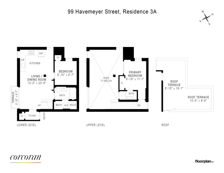 99 Havemeyer Street, 3A | floorplan | View 11