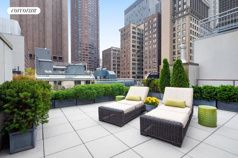 New York City Real Estate | View 77 Reade Street, PHA | PRIMARY SUITE TERRACE | View 7