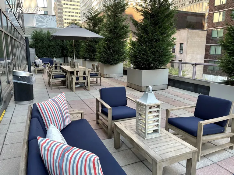 New York City Real Estate | View 250 East 54th Street, 5B | Roof Deck | View 5