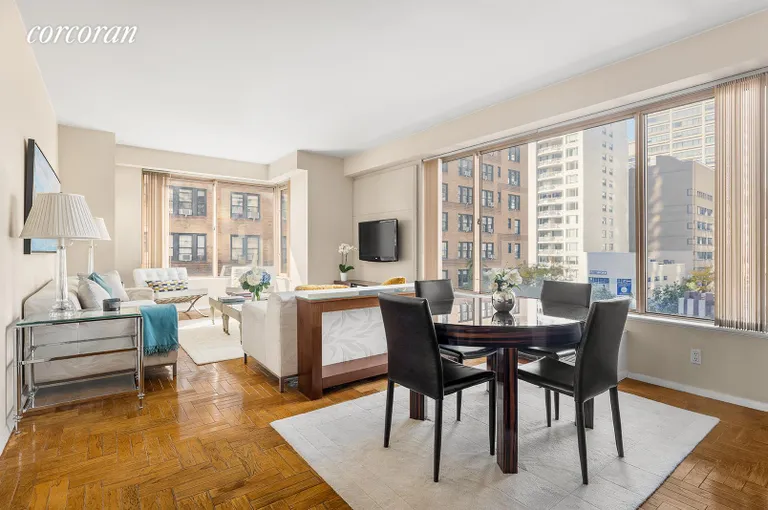 New York City Real Estate | View 205 East 68th Street, T5H | Living Room | View 12