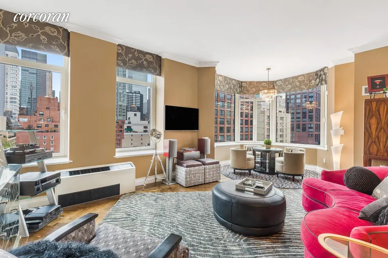 New York City Real Estate | View 400 East 51st Street, 10A | Living Room | View 2