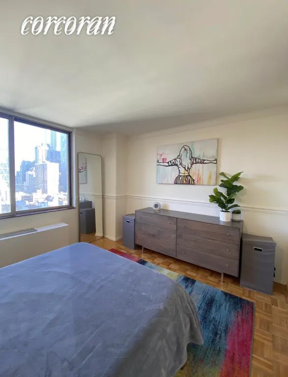 New York City Real Estate | View 350 West 50th Street, 18I | Master Bedroom | View 4