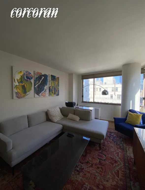 New York City Real Estate | View 350 West 50th Street, 18I | Living Room | View 6