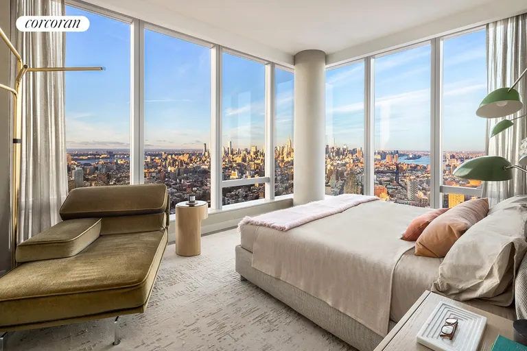 New York City Real Estate | View 252 South Street, 68J | Bedroom | View 7