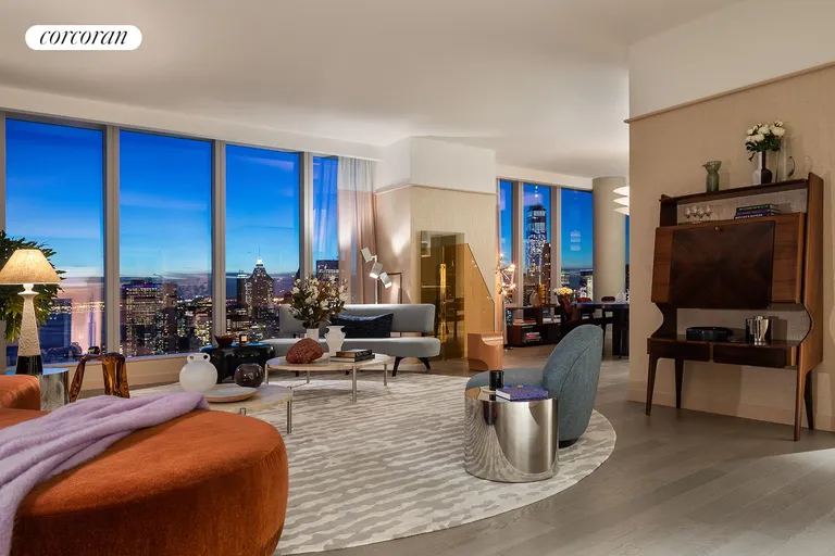 New York City Real Estate | View 252 South Street, 68J | Living Room | View 29