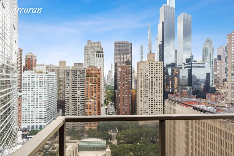 New York City Real Estate | View 161 West 61st Street, 26FG | Balcony View | View 10