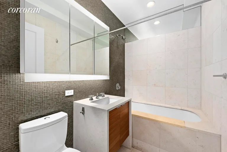 New York City Real Estate | View 70 Little West Street, 7F | Full Bathroom | View 4
