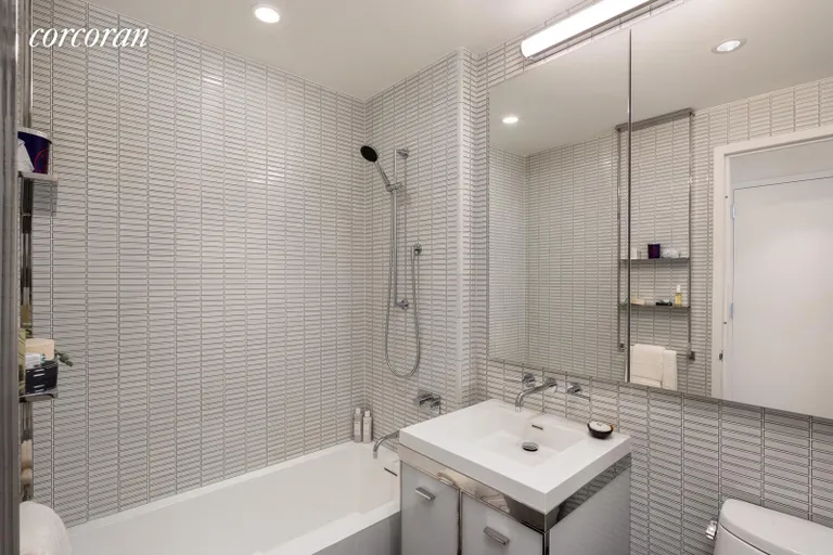 New York City Real Estate | View 252 South Street, 12D | Bathroom | View 2