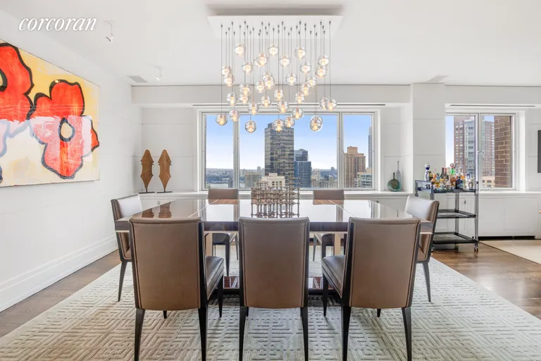 New York City Real Estate | View 20 West 64th Street, 37EFG | Dining Room | View 11
