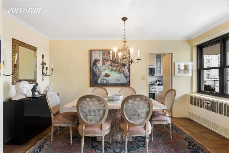 New York City Real Estate | View 535 East 86th Street, 14D | Dining Alcove | View 4