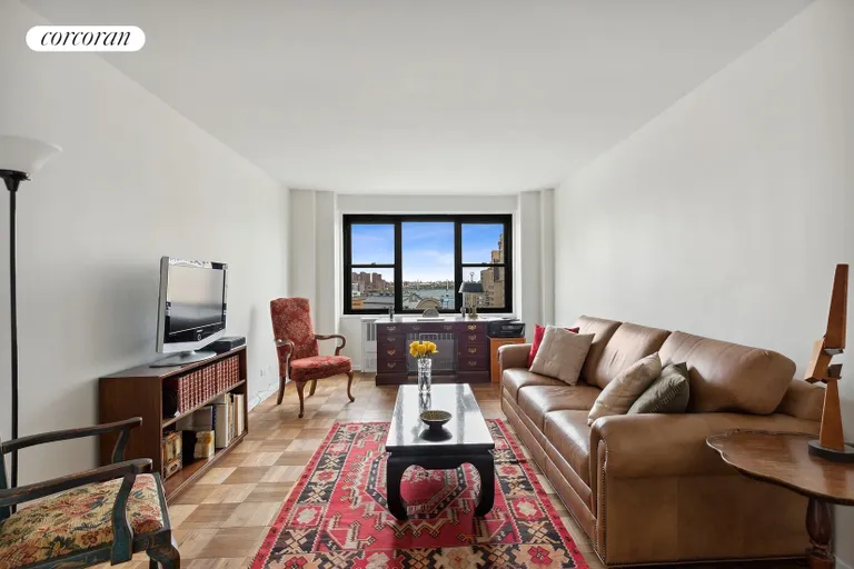New York City Real Estate | View 535 East 86th Street, 14D | Bedroom/Library | View 6