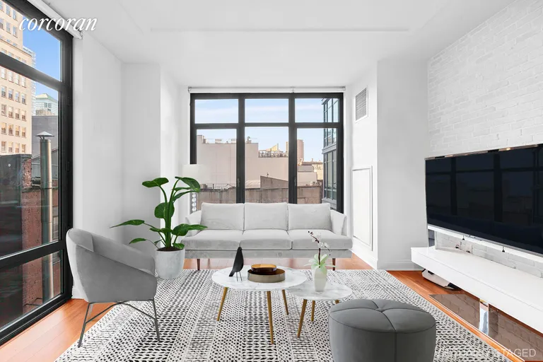 New York City Real Estate | View 57 Reade Street, 7E | 2 Beds, 2 Baths | View 1